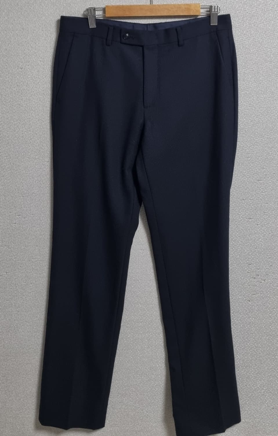 L (100) 커스텀멜로우 다크네이비 울100% 수트 정장세트 셋업 상품이미지6