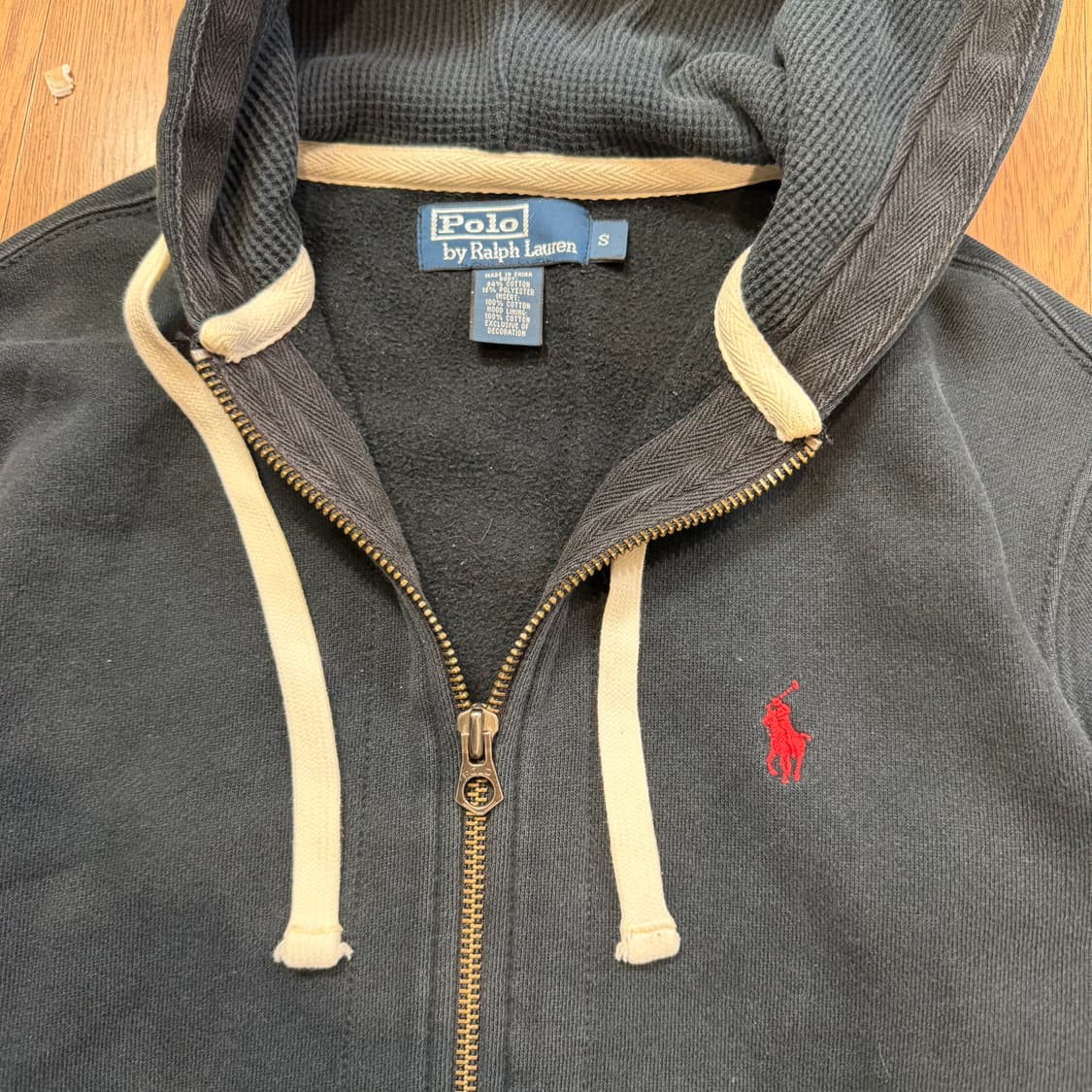 폴로 랄프로렌 BK 기모 후드집업 상품이미지3