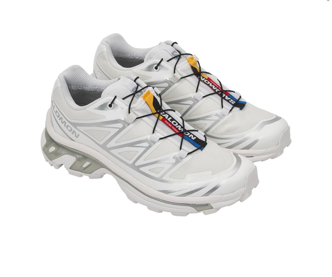 살로몬 XT-6 고어텍스 화이트 실버 스니커즈 운동화 상품이미지6