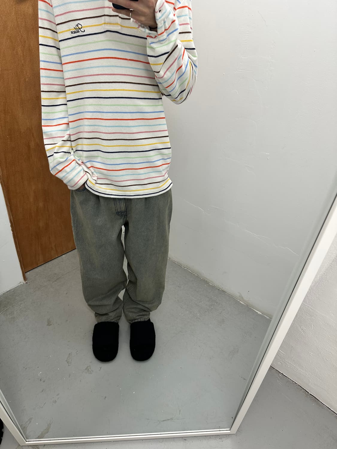 BEAMS Wide Tapered Denim 상품이미지2