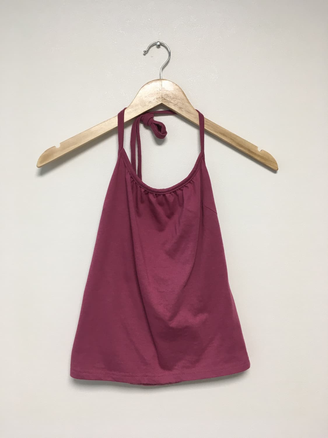 vintage halter neck sleeveless top pink 상품이미지5