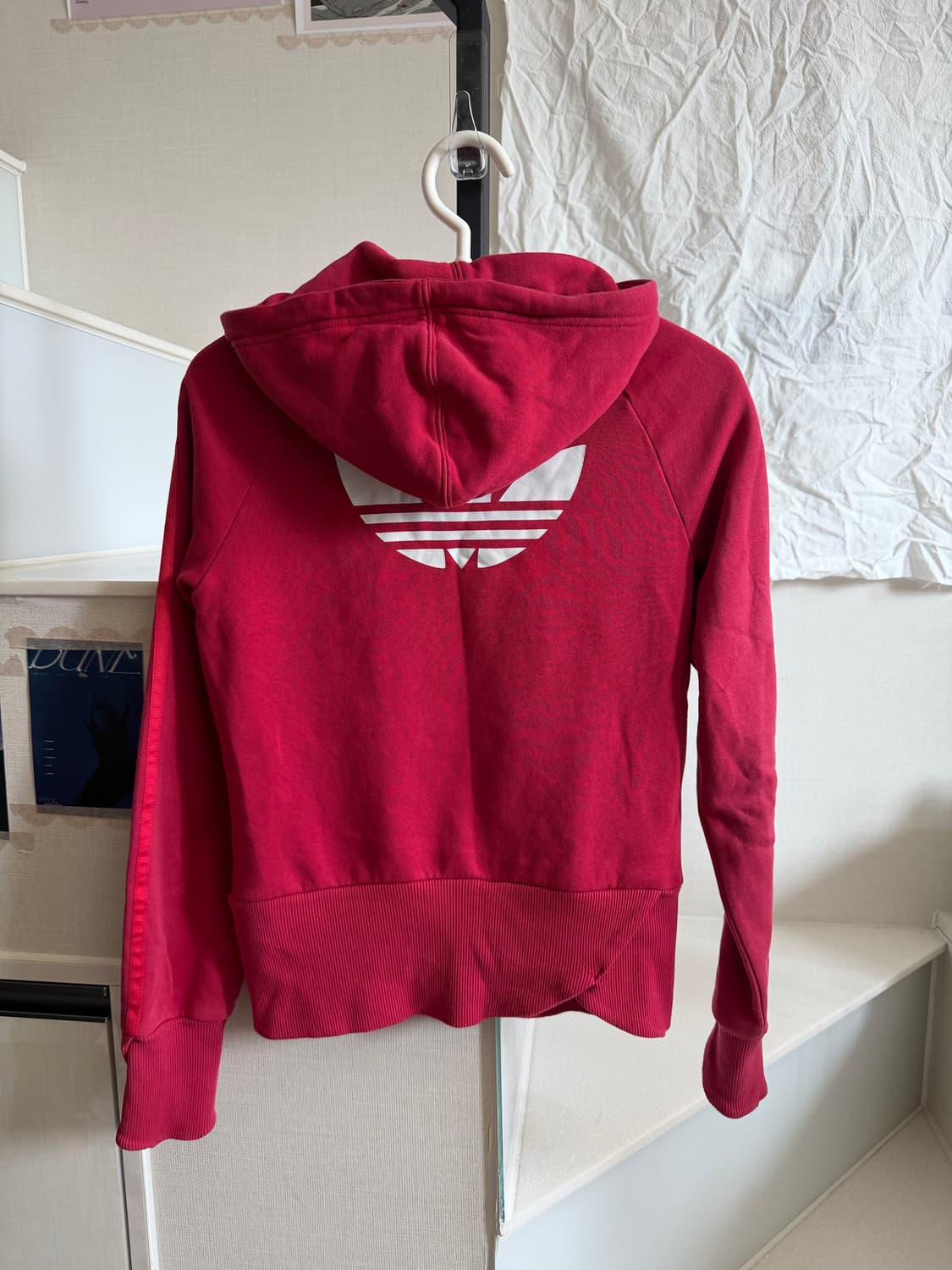 아디다스 레드 걸스 집업 상품이미지3