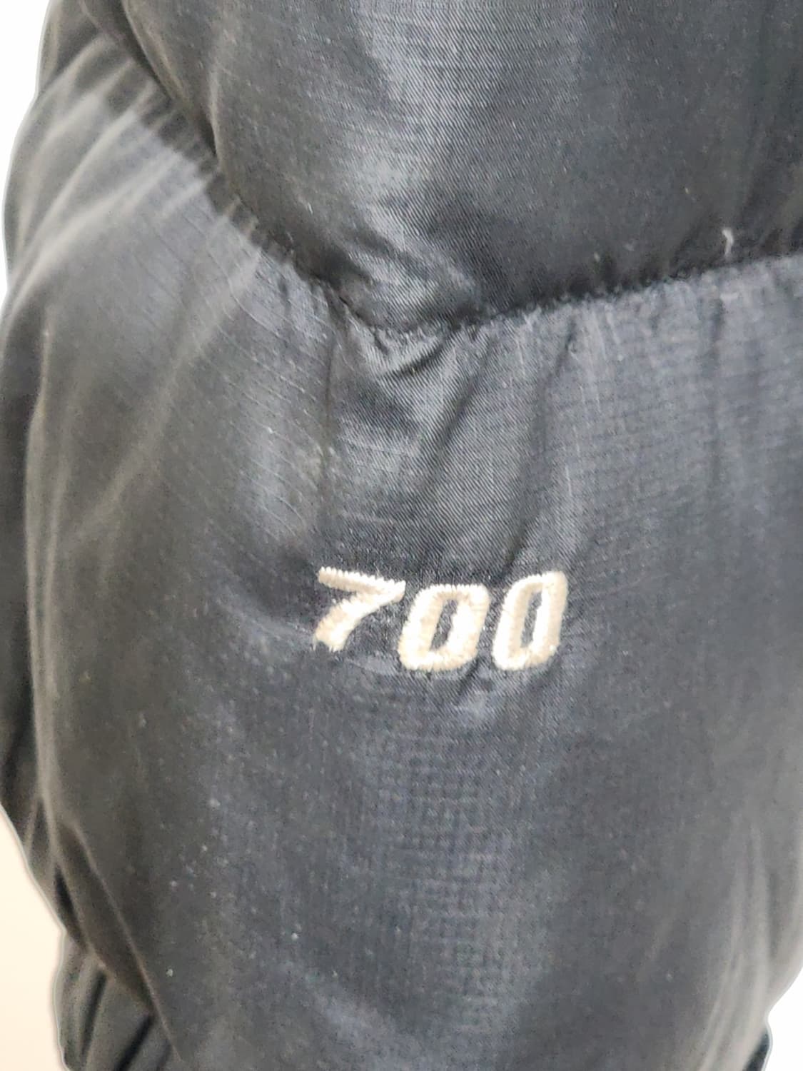 (L) 노스페이스 구스다운 눕시패딩 점퍼 블랙 거위털 700 자켓  상품이미지5