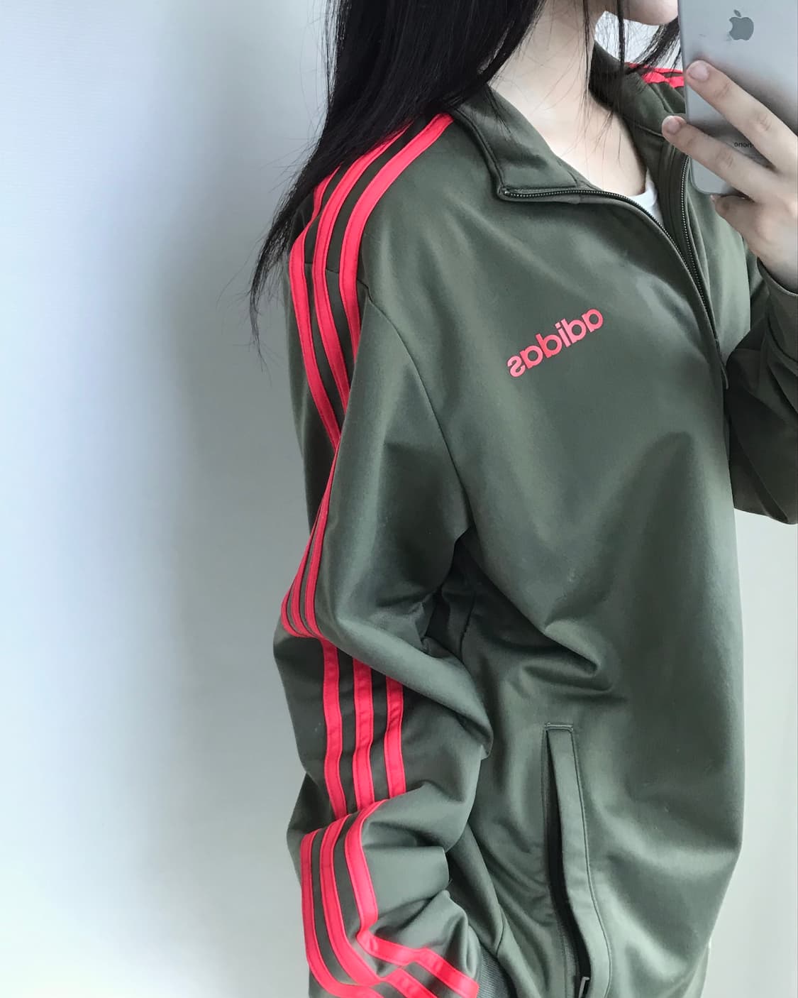 Adidas 아디다스 카키 트랙탑 상품이미지3