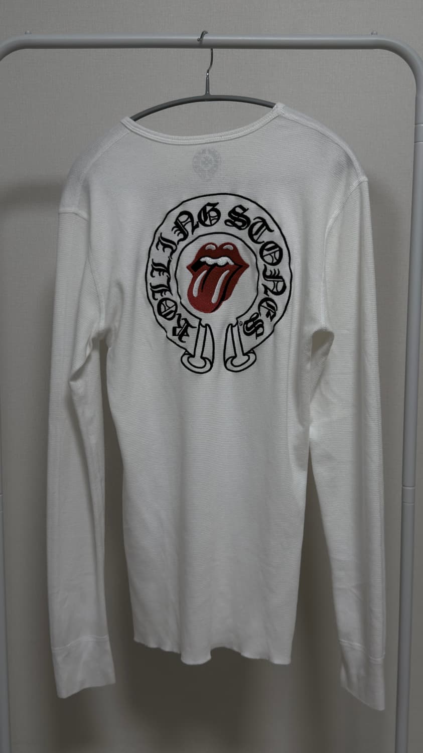 크롬하츠 롤링스톤즈 자수 니트롱슬리브 L 상품이미지1