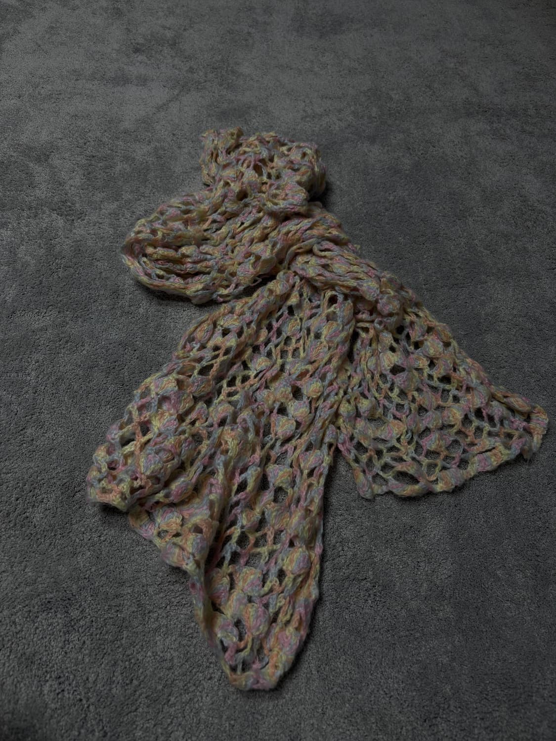 Vintage fairy grunge fishnet muffler 상품이미지1