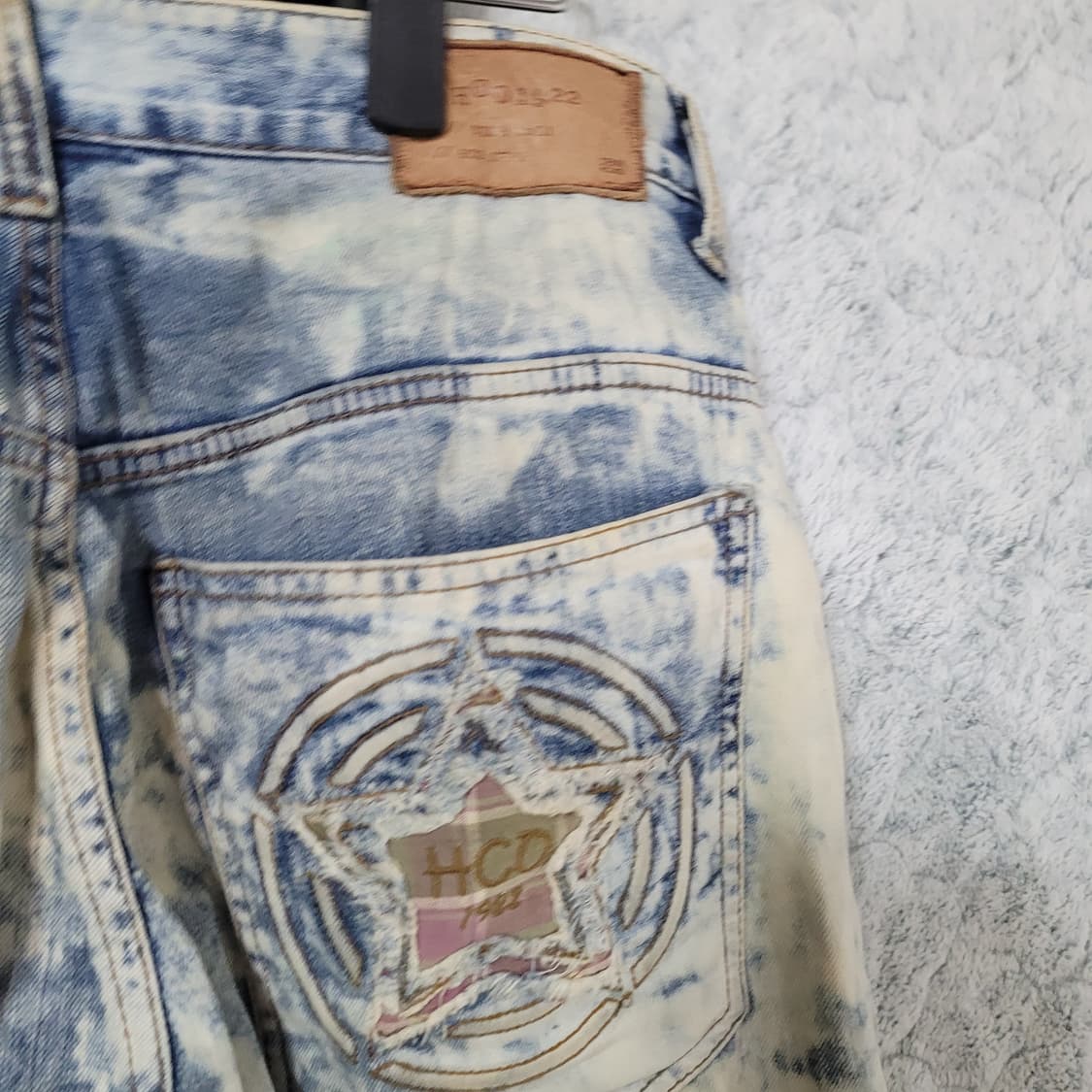 G377 [M] HCO1922 남성 데님 반바지 상품이미지4