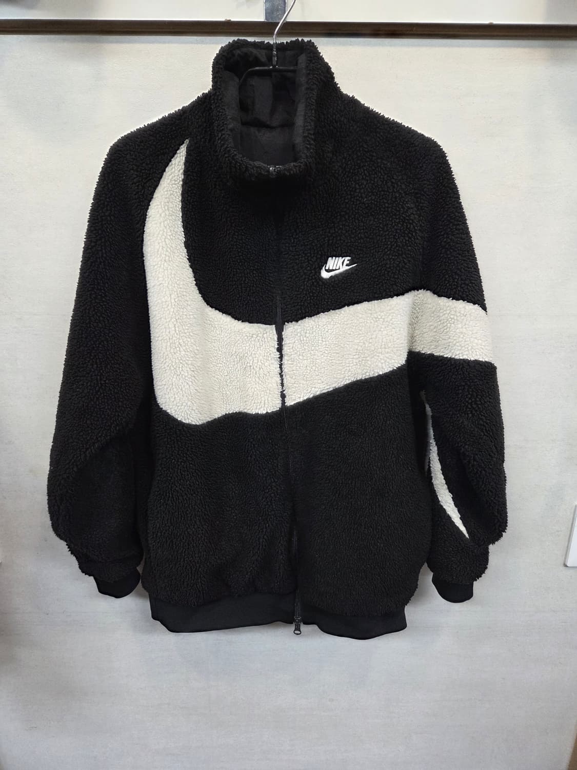 나이키 빅스우시 리버시블 양털 플리스 자켓 M 상품이미지1