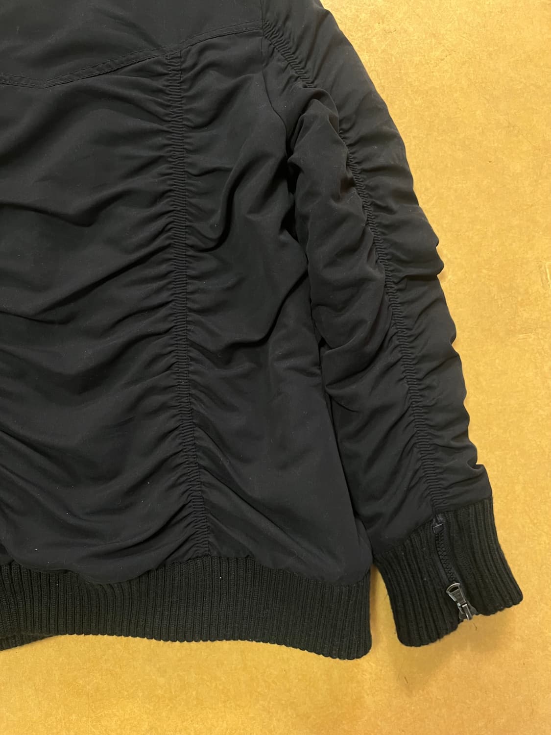 디그딥 블랙 셔링 와투케 펑크 집업 패딩 야상 상품이미지6