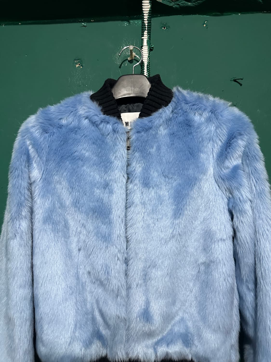 MSGM 여성 크롭 퍼자켓 상품이미지3