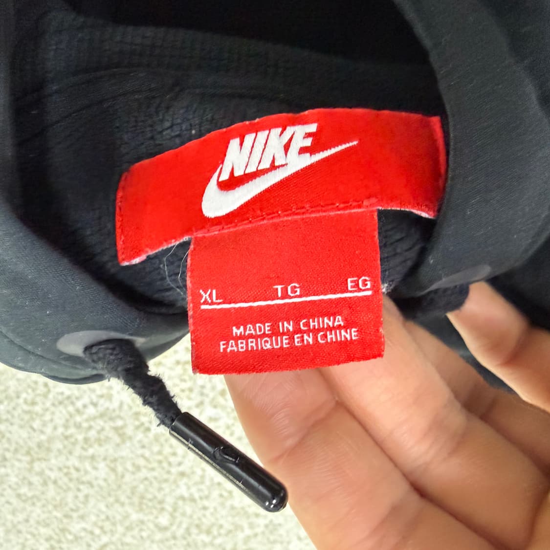 XL 나이키 여성 윈드러너 후드 자켓 0130T1 상품이미지3