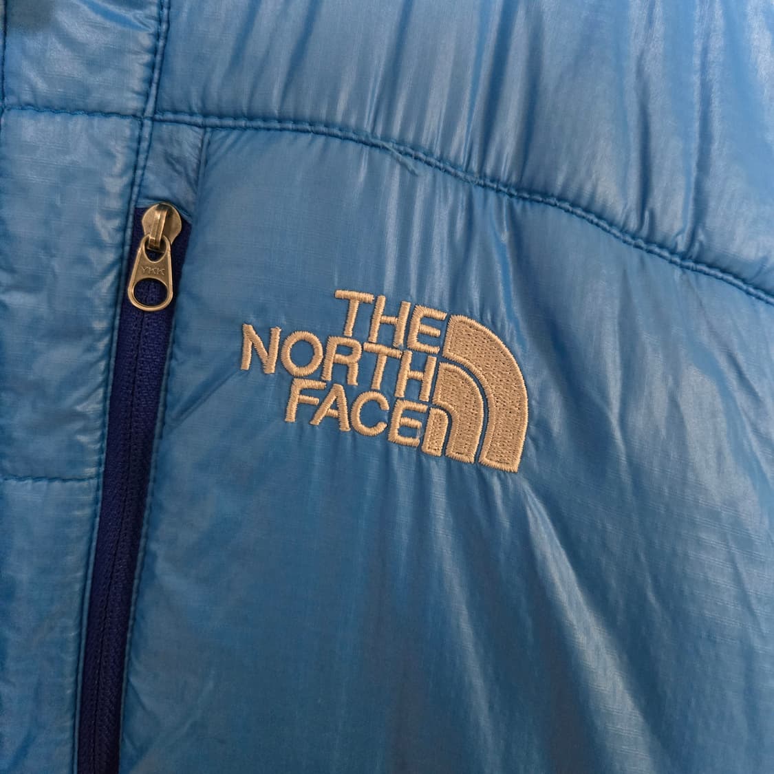 노스페이스 스카이블루 경량패딩 상품이미지4