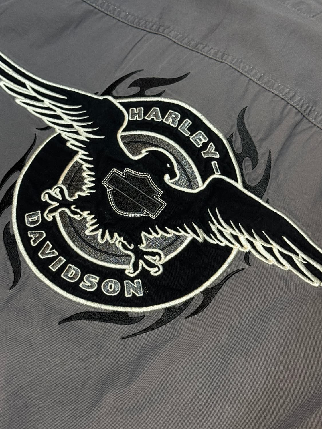 [HARLEY-DAVIDSON] 빈티지 패치 셔츠 상품이미지9