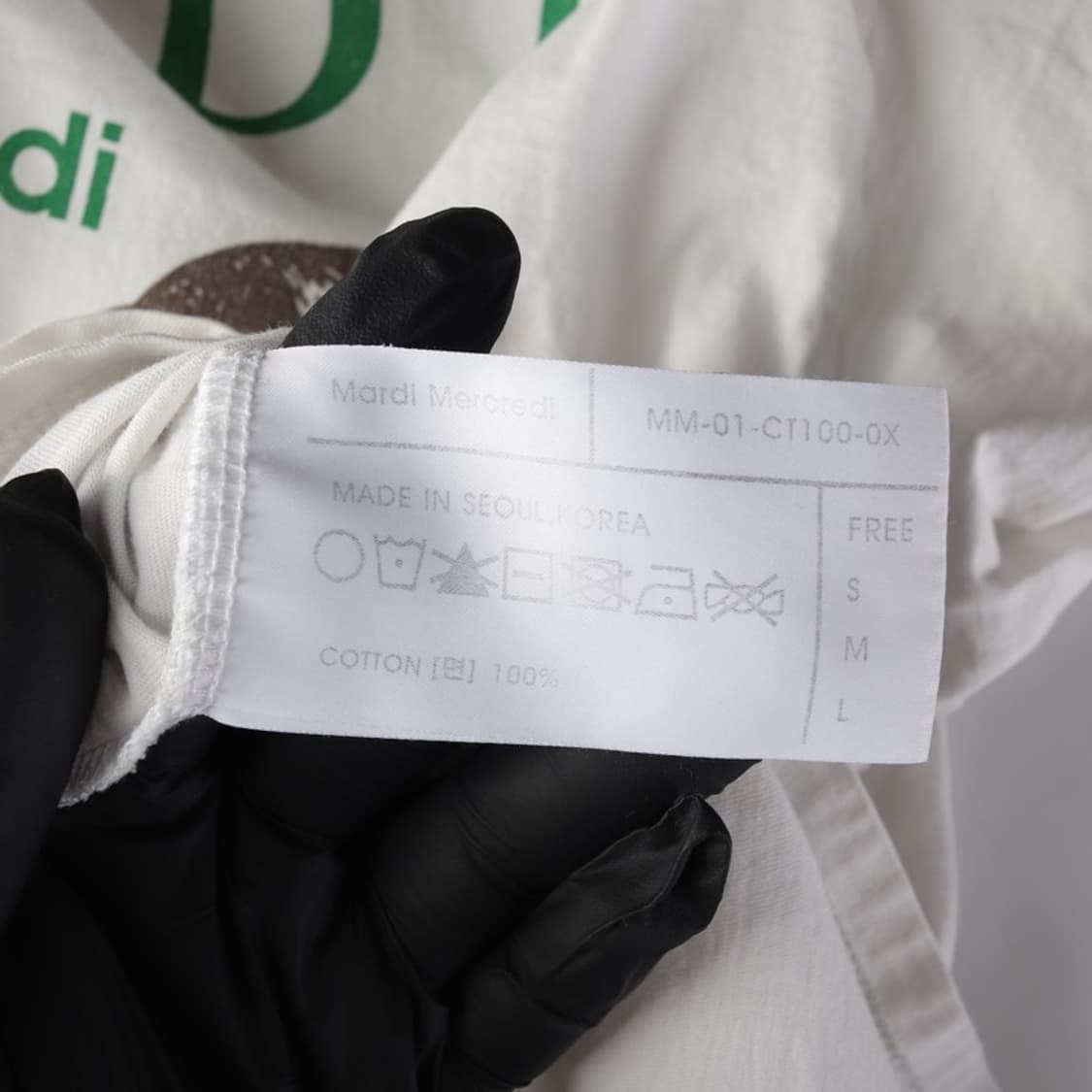 마르디메크르디 화이트 닥스훈트 반팔티 상품이미지6