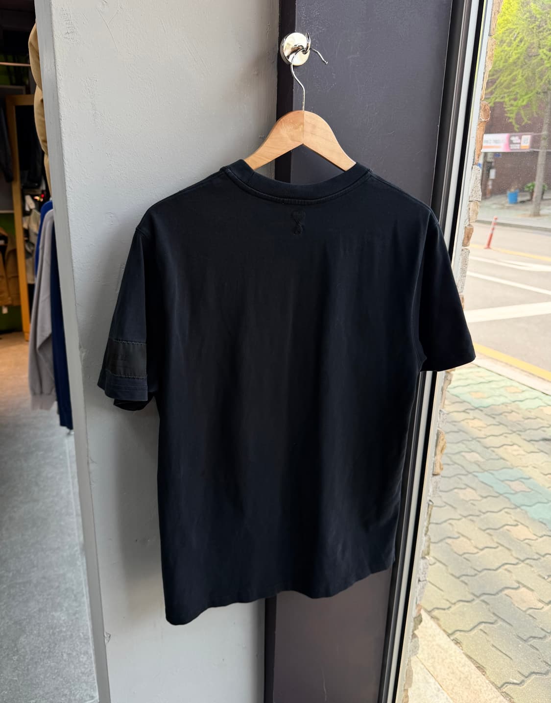 M/ 아미 사이드로고 페이딩 라운드 반팔 상품이미지7