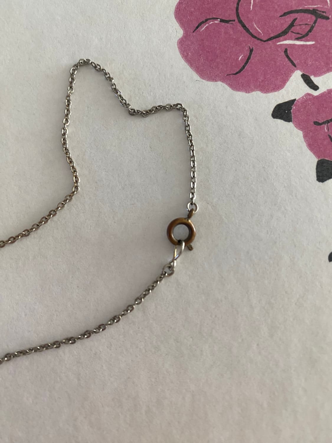 오렌지빛 스톤 목걸이 상품이미지8