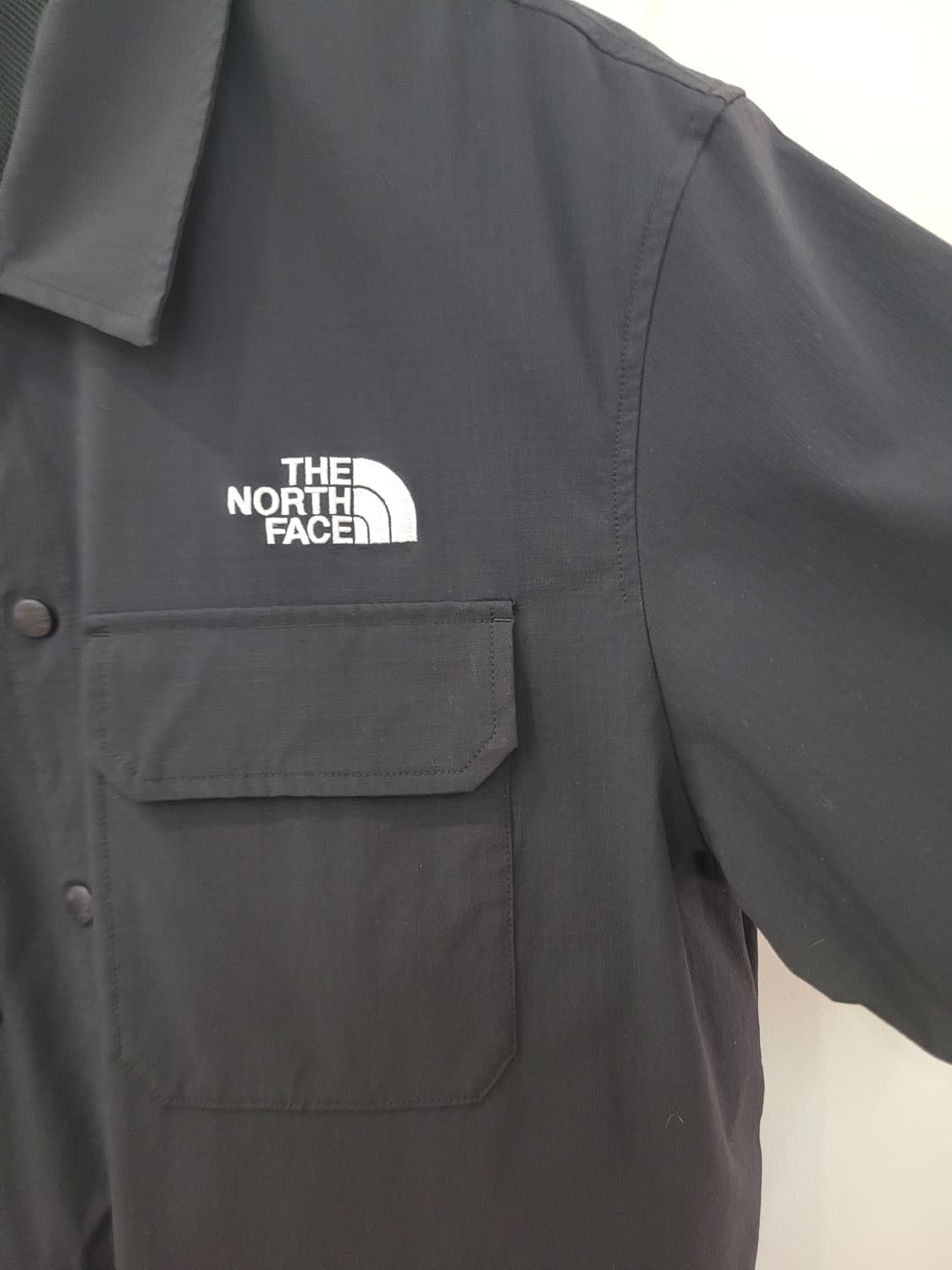 노스페이스 코듀라 캠퍼 반팔 셔츠 블랙 XL 105사이즈 미착용 상품이미지6