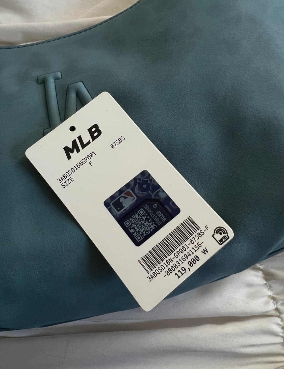 MLB [카리나PICK]베이직 팔레트 호보백 상품이미지7