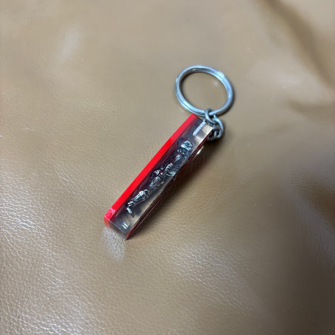 슈프림 키체인 키홀더 스켈레톤 레드 열쇠고리 상품이미지4