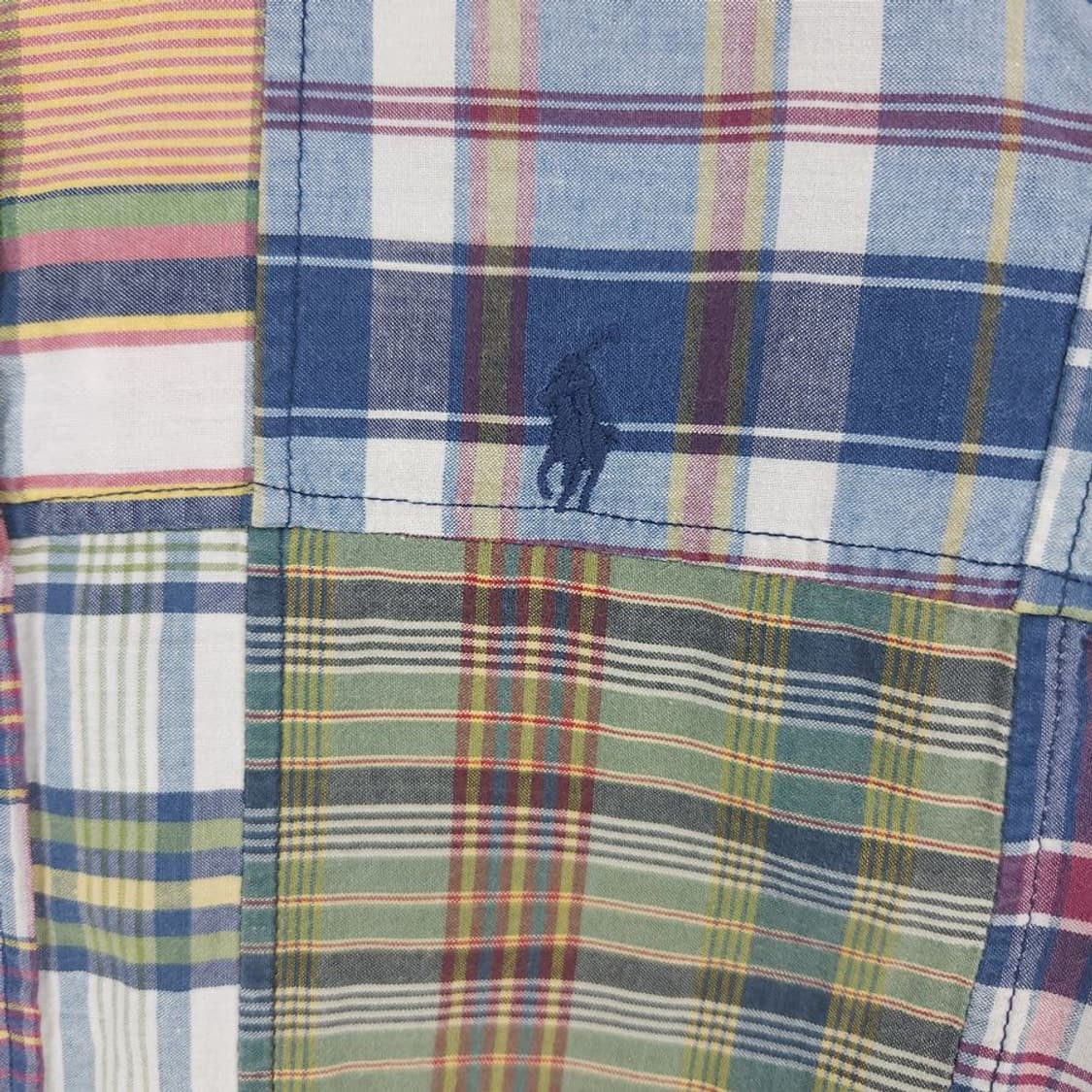 [남S]폴로랄프로렌 마드라스 패치 셔츠[Y63-203] 상품이미지5