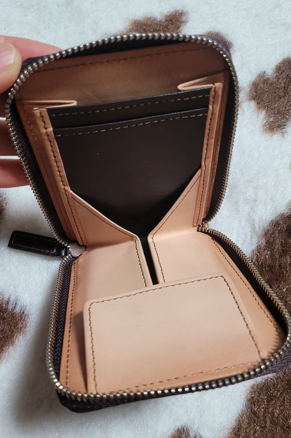 일본 빈티지 공방 가죽 지갑(11*9) 상품이미지1