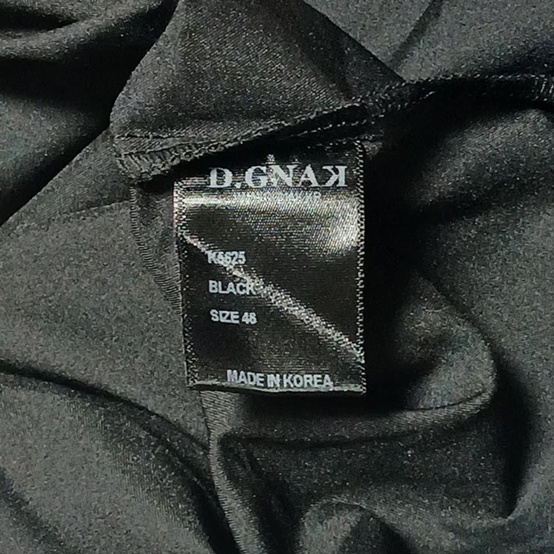 디그낙 패턴 슬리브 셔츠 새제품 46 상품이미지4