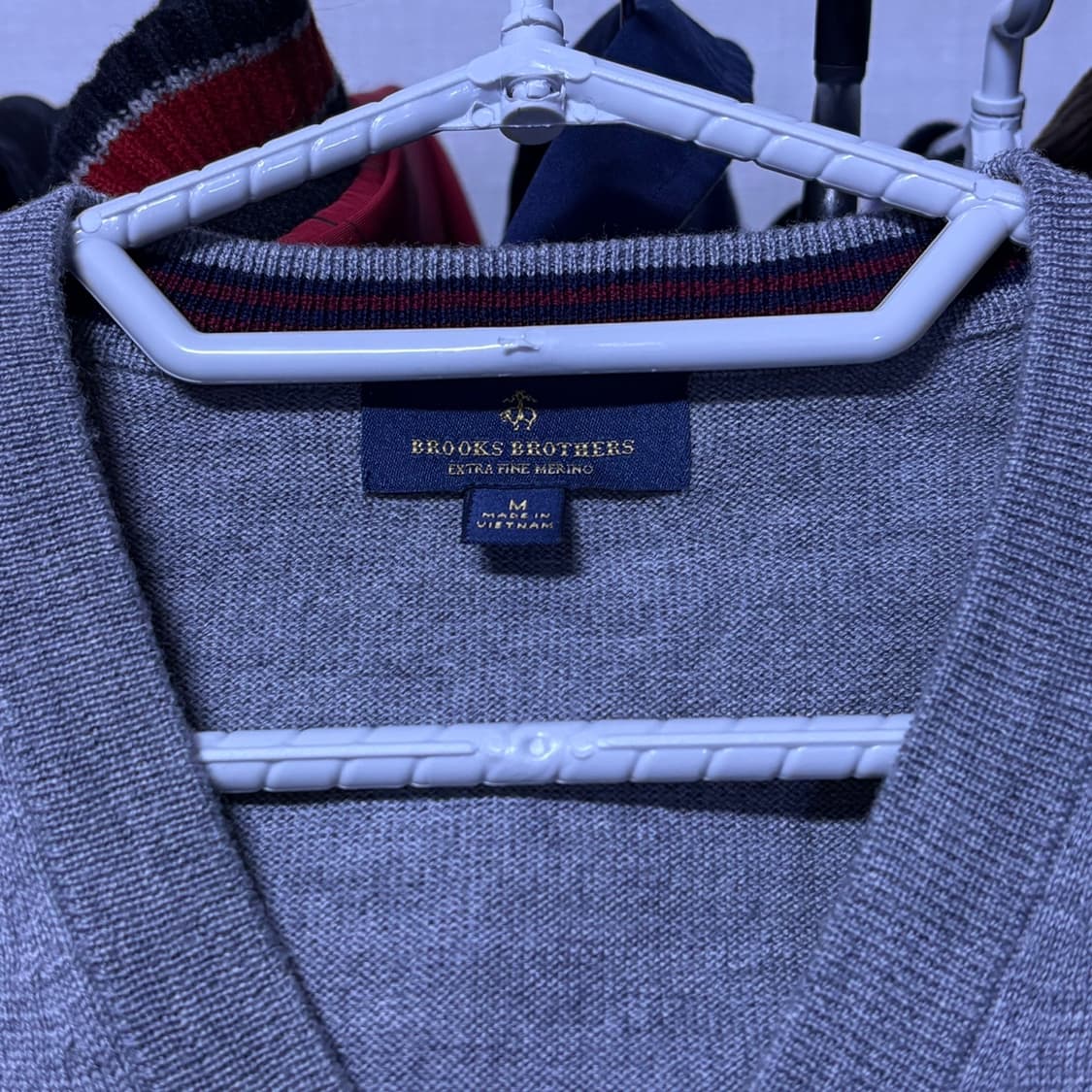 브룩스브라더스 니트 베스트 그레이 m 상품이미지2