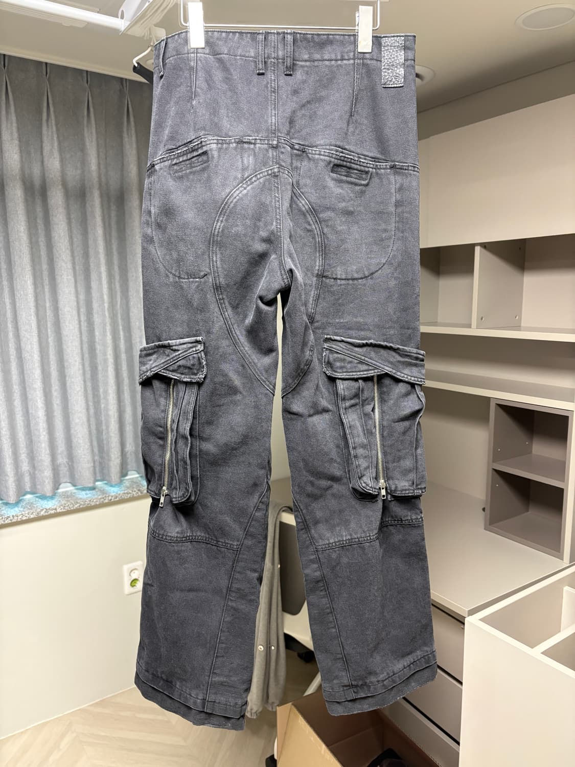 [L] ETCE 레이어드 백 카고 데님 팬츠 상품이미지4