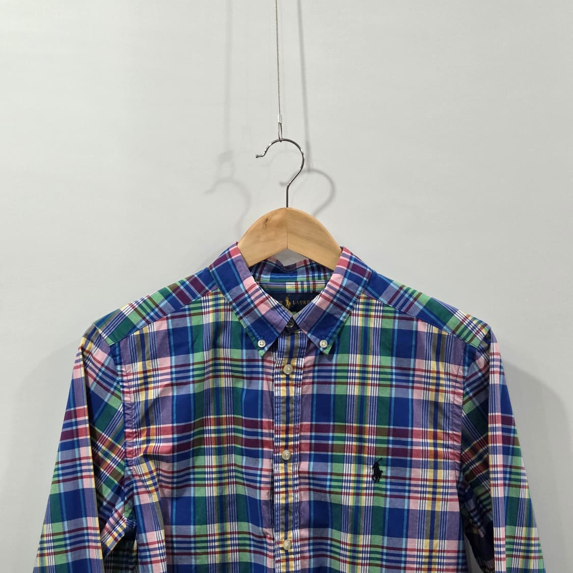 폴로랄프로렌 보이즈 버튼다운 체크셔츠 XL/18/20 상품이미지2