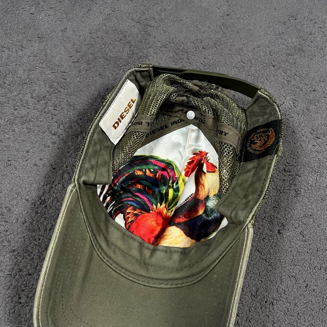 디젤 레터링 매쉬 볼캡 상품이미지6