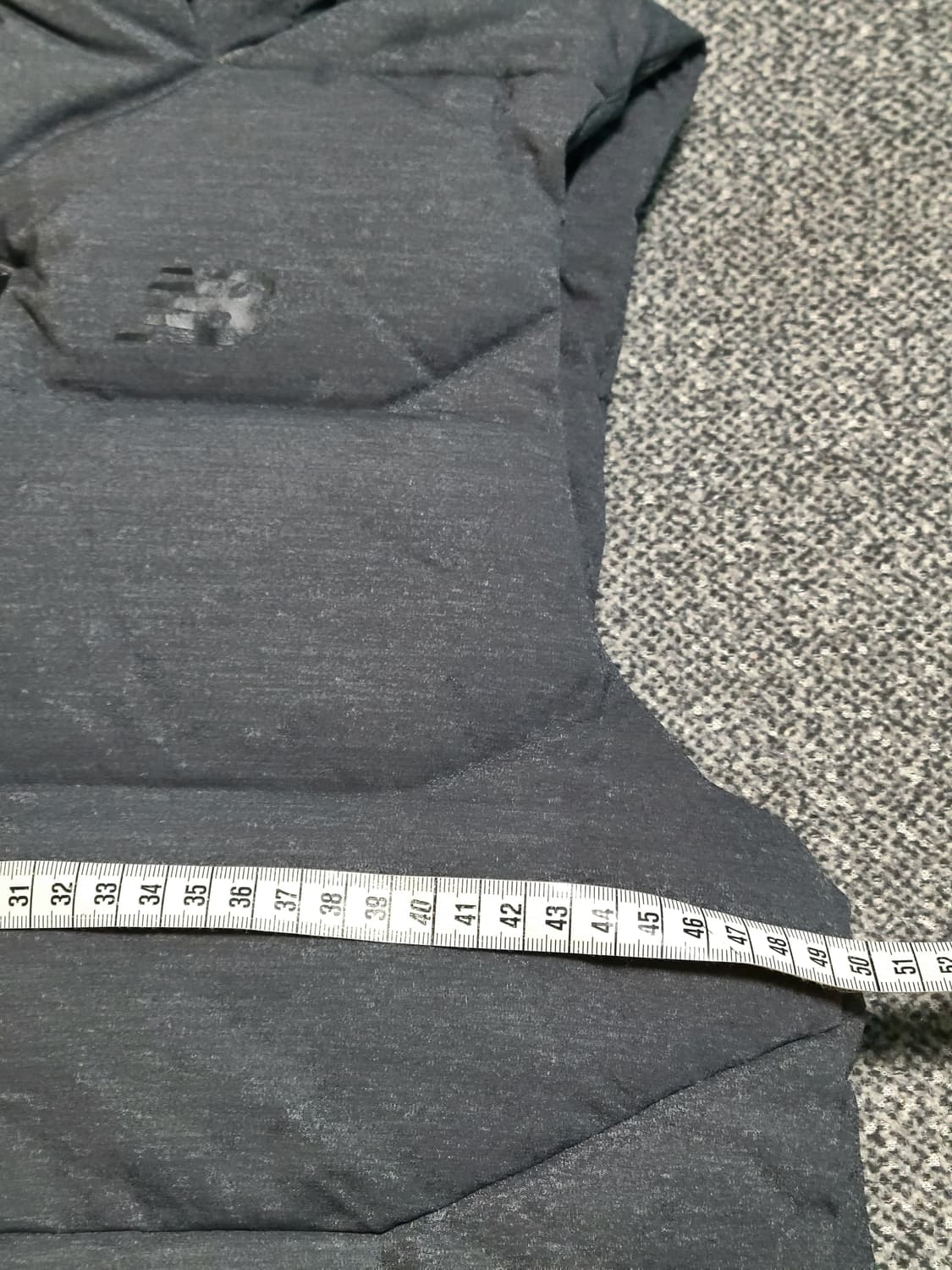 뉴발란스 스포츠 액티브 다운조끼  그레이) 90  S 상품이미지3