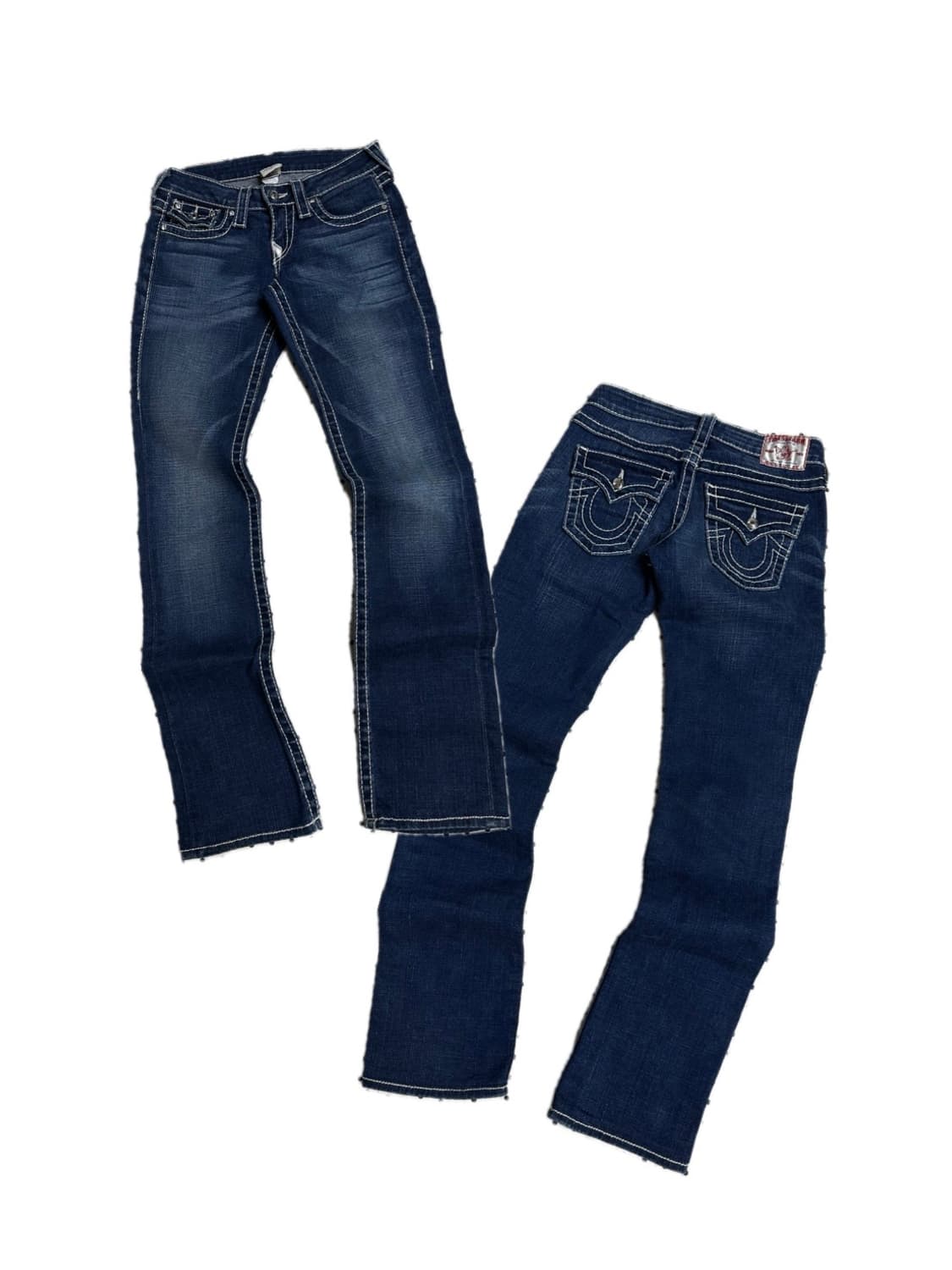 트루릴리전 로우라이즈 데님팬츠 상품이미지1