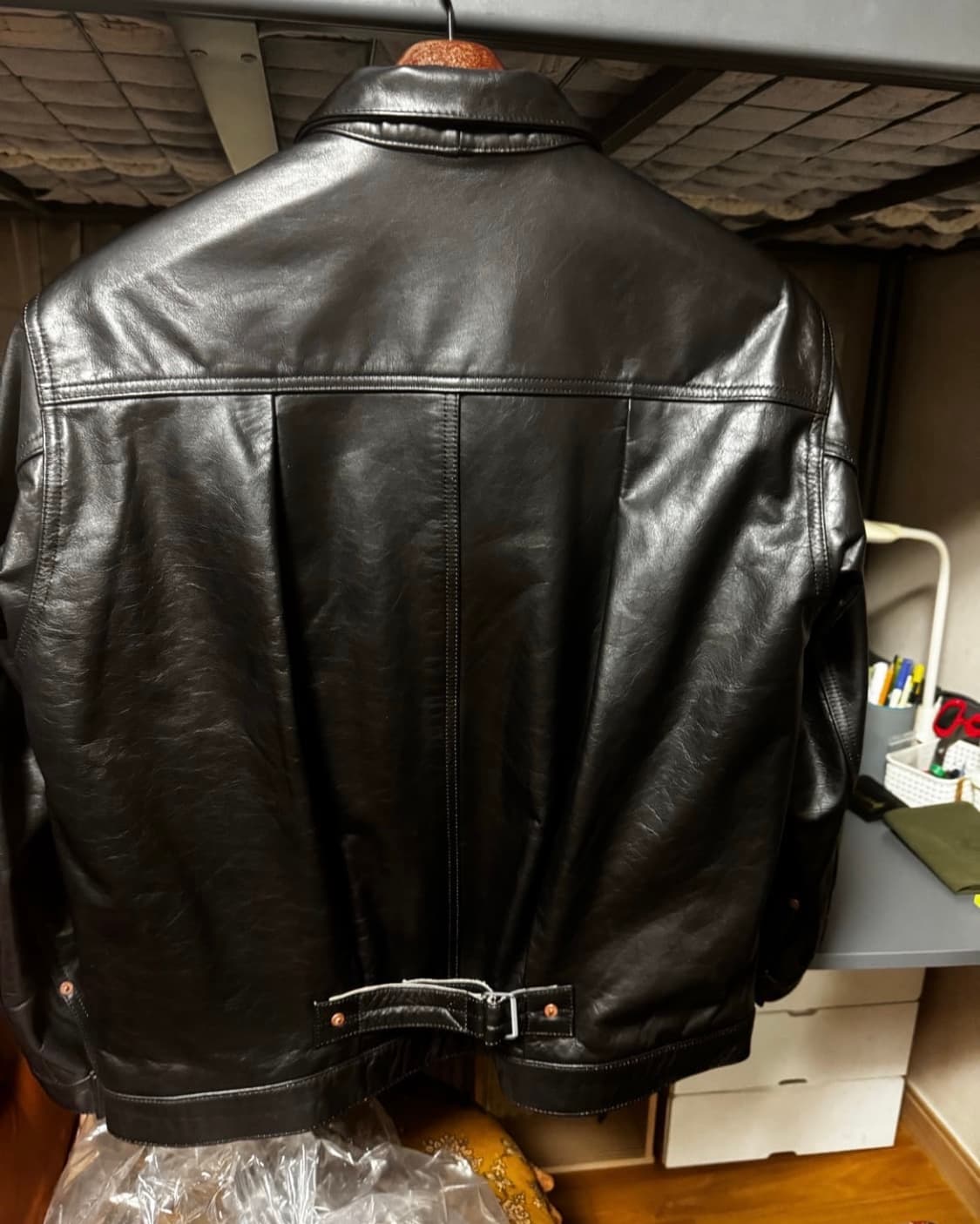 아웃스탠딩 10주년 차심 레더자켓 대전판 상품이미지2