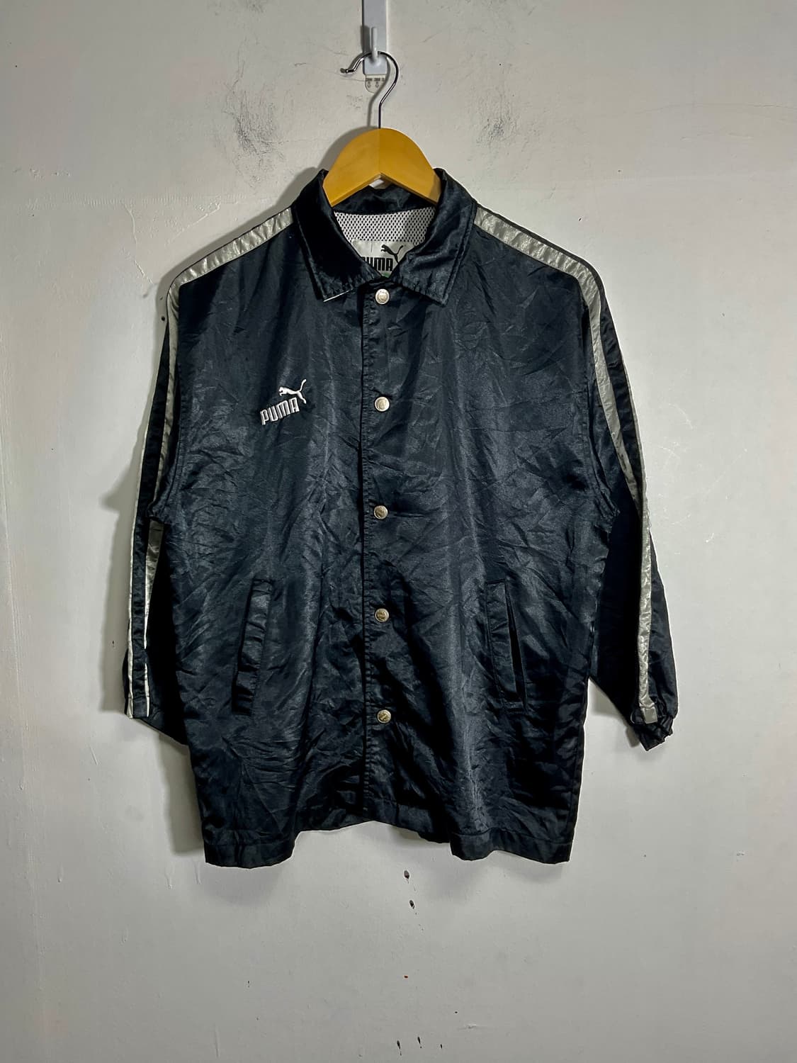 퓨마 빅로고 코치자켓 M  상품이미지4
