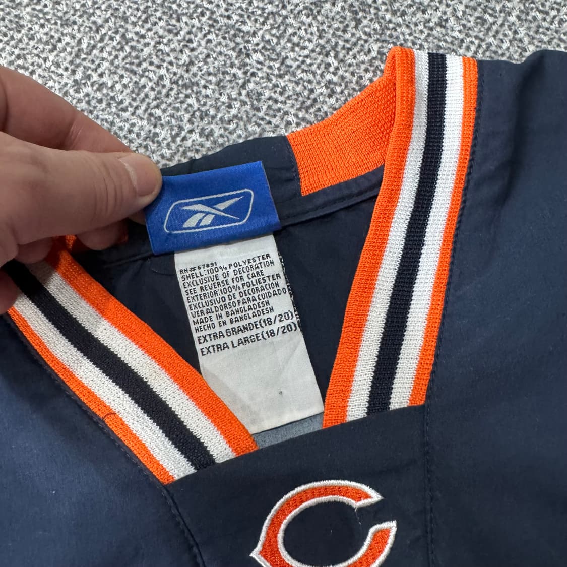 리복 NFL 시카고 베어스 웜업 상품이미지5