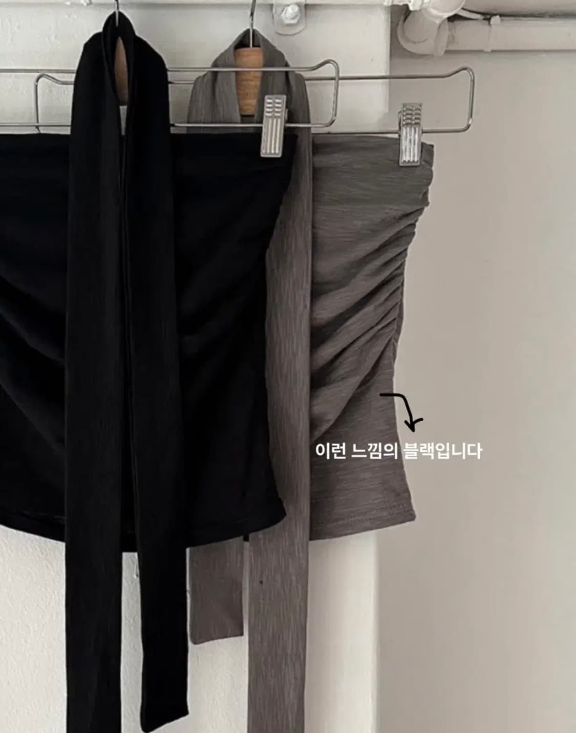 Scarf Shirring Top 스카프 셔링 탑 상품이미지5