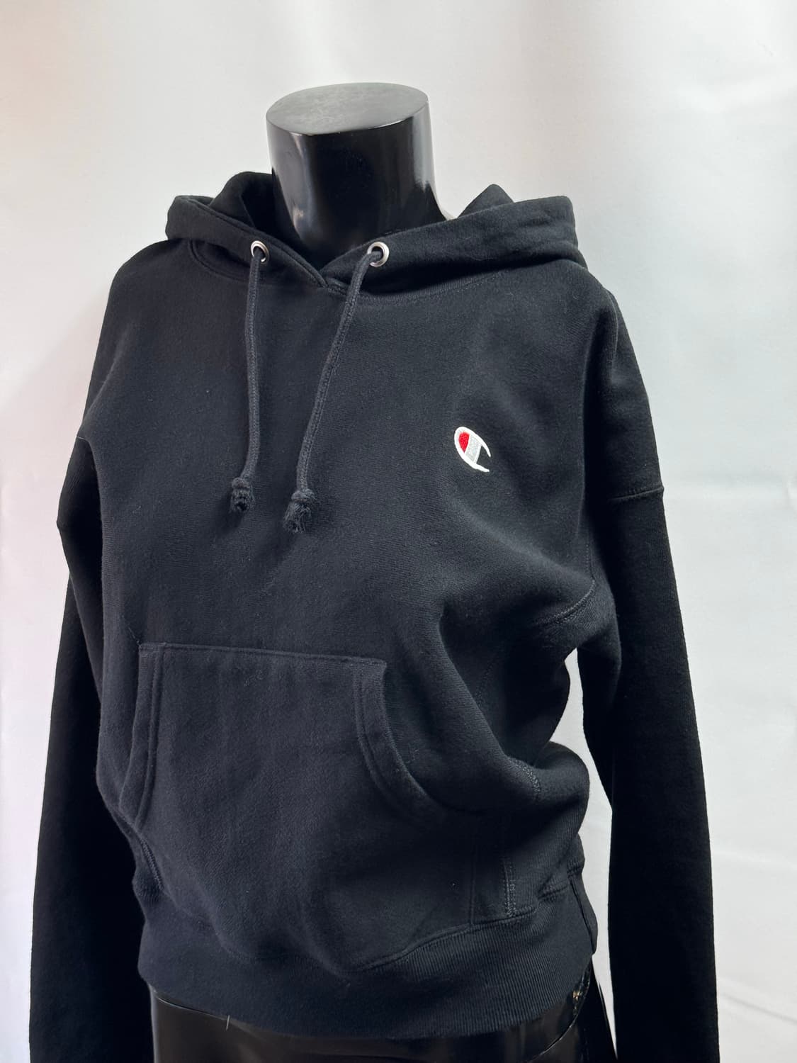 champion reverse weave / 챔피온 리버스위브 블랙 후드 상품이미지2