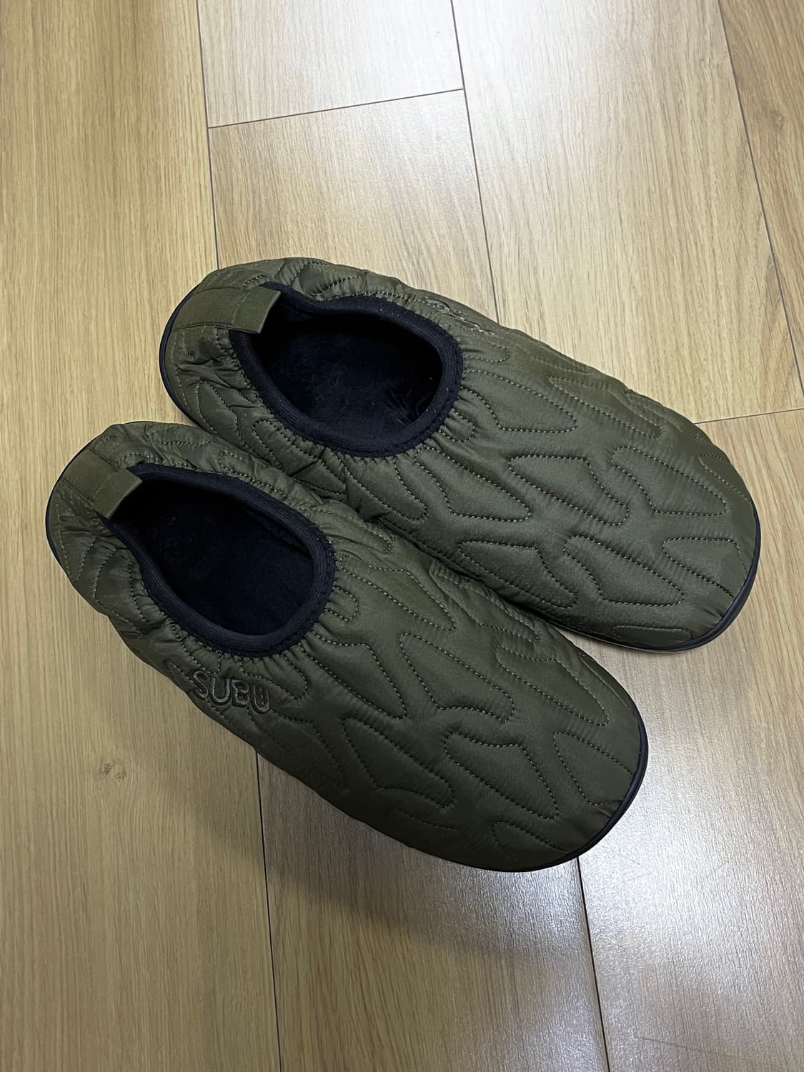 스부 뱀프 아웃라인 카키 2사이즈 260~270 새상품 상품이미지2