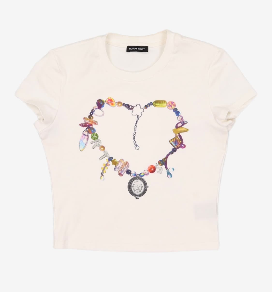 런웨이티켓 오운서 마이 넥글리스 티셔츠 상품이미지1