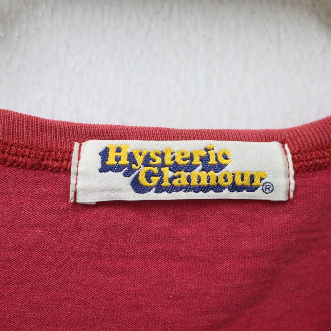 히스테릭 글래머 래글런 티셔츠 66811 상품이미지8