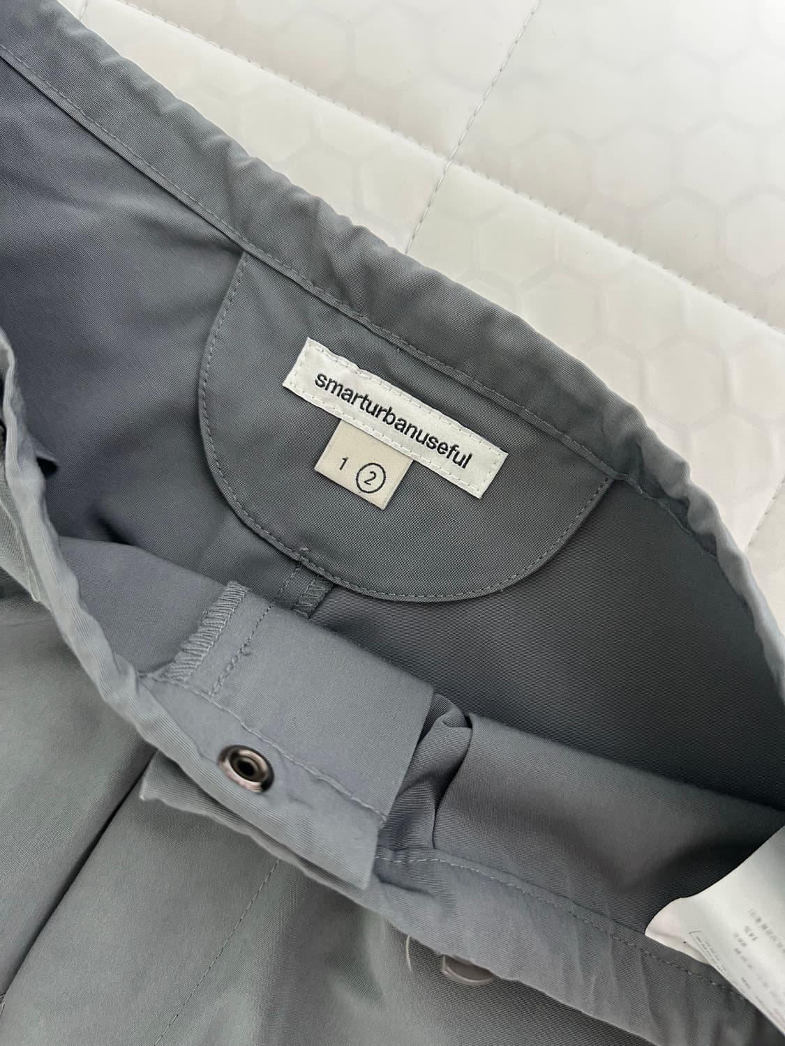 스마트어반유즈풀 (코이세이오) Strap Line Pants 그레이 상품이미지8