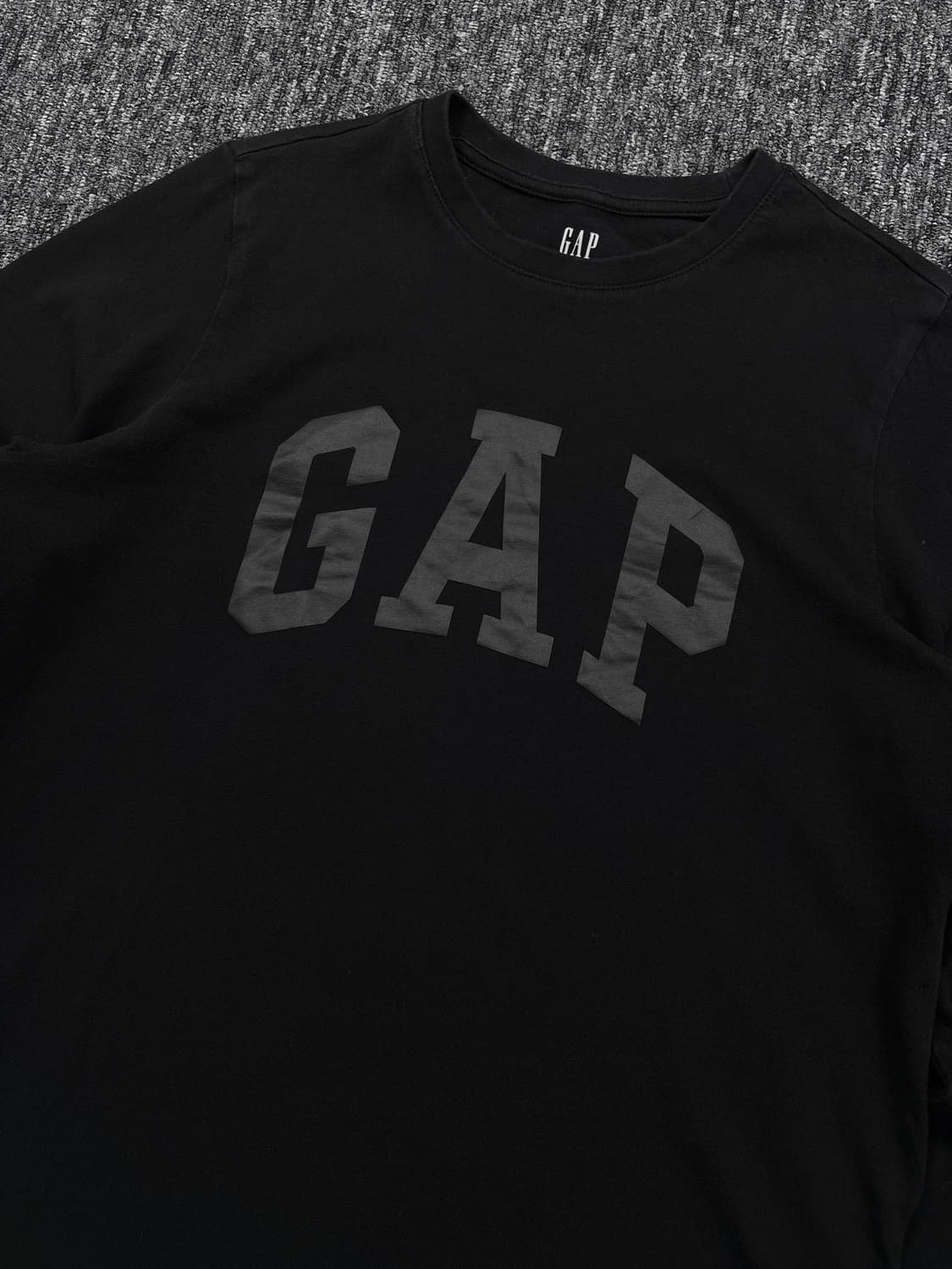 갭 빅로고 블랙 롱슬리브 상품이미지5