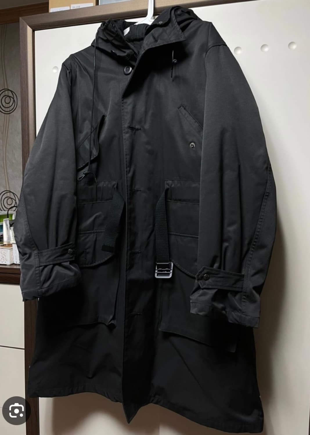 유니폼 브릿지 1947 장진호 피쉬테일 파카 블랙 오늘만 팔 상품이미지2