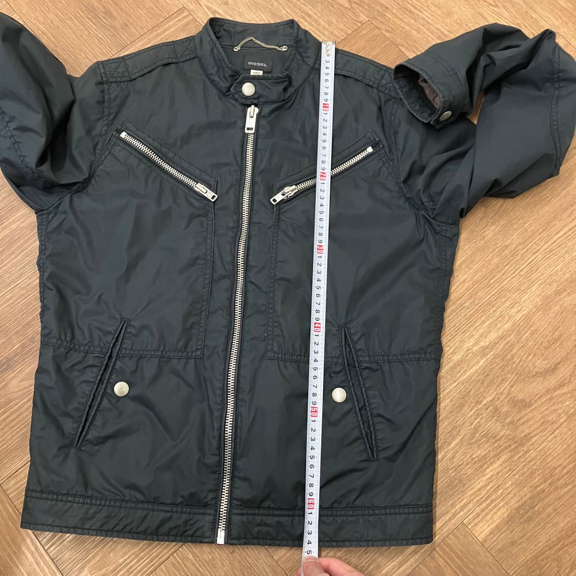 N254 디젤 나일론 바이커 자켓 상품이미지6