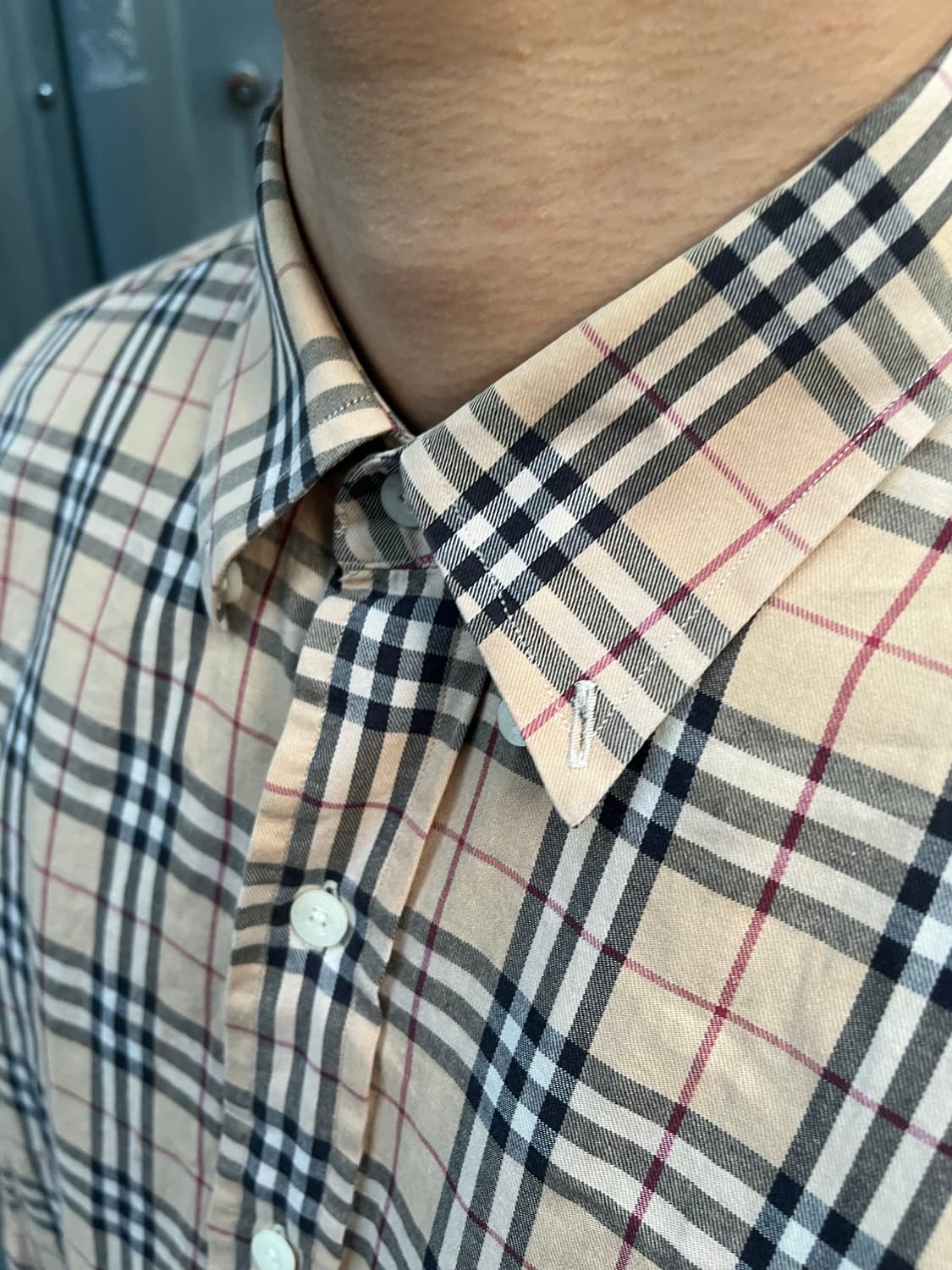 버버리 체크 노바 셔츠 상품이미지4