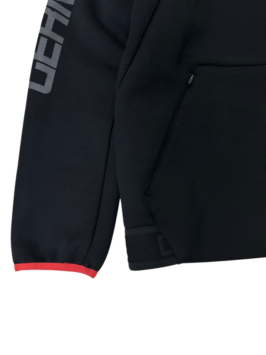 데상트 독일 트랙탑 집업 블랙 (XL) 상품이미지5