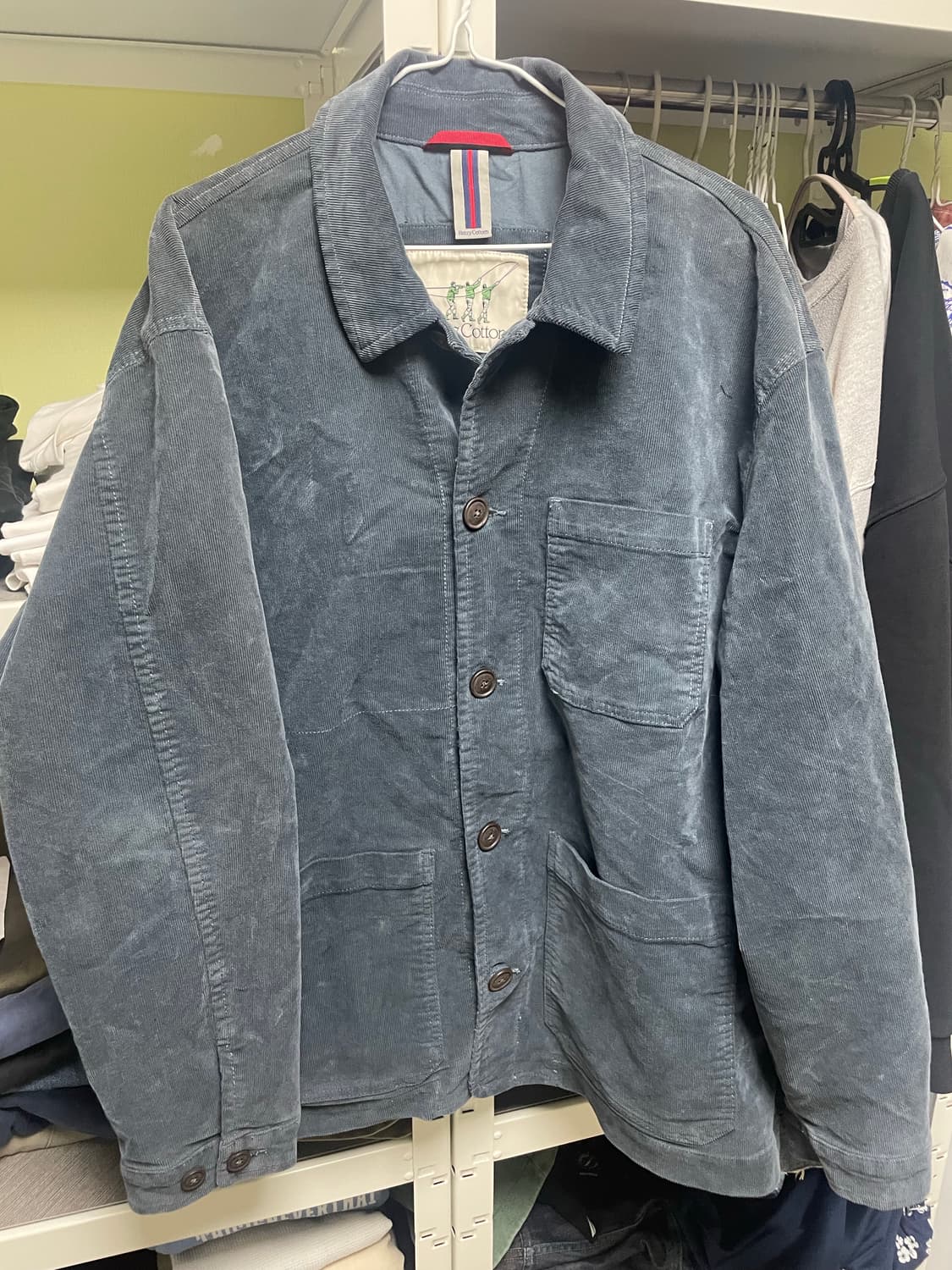 헨리코튼 코듀로이 초어자켓 115size 상품이미지1