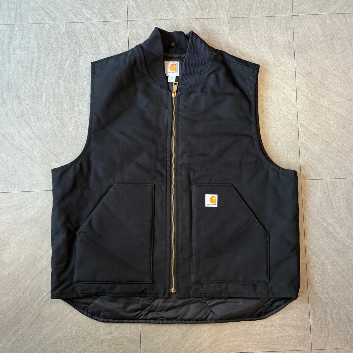 칼하트 정품 덕 캔버스 조끼 상품이미지1