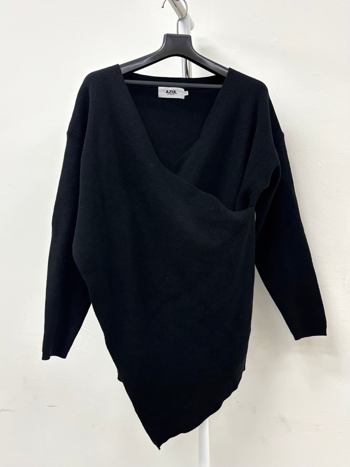 빈티지 블랙 오프숄더 니트 상품이미지5