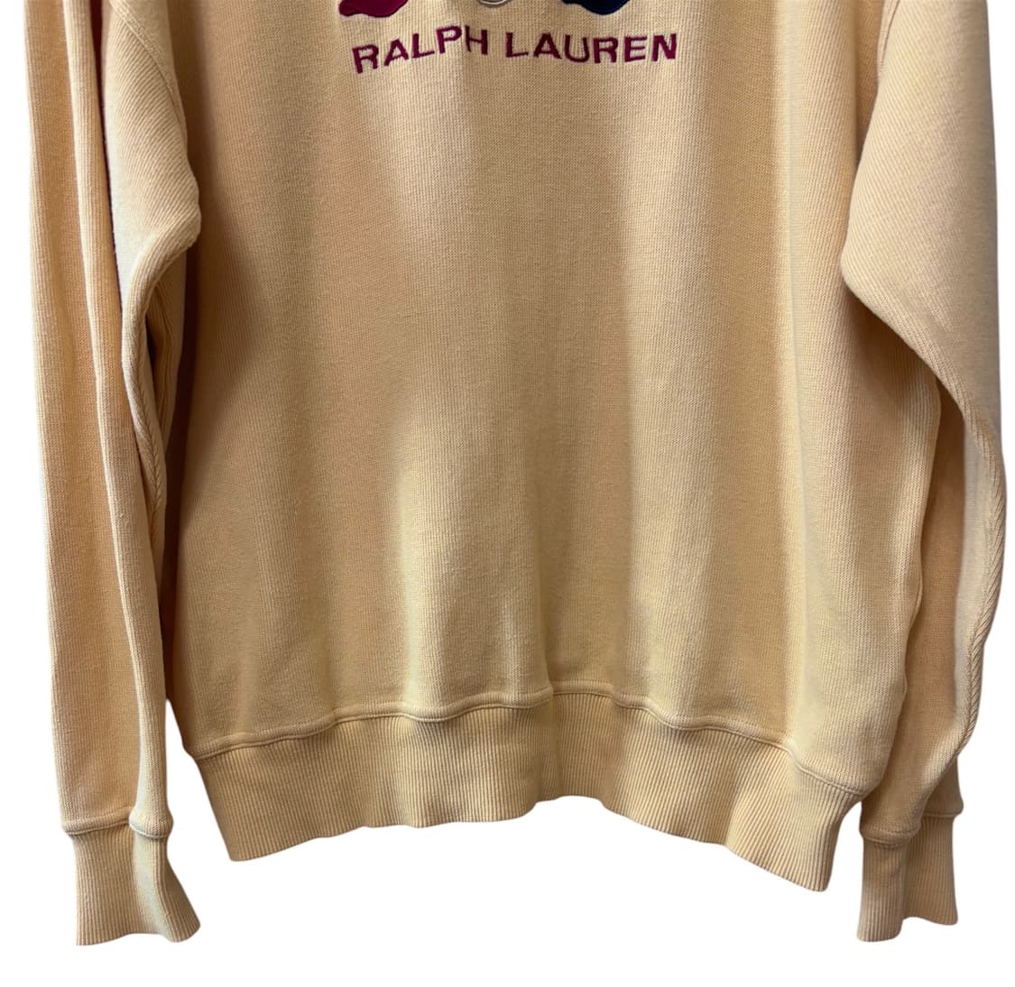 90s 챕스 랄프로렌 3-CAP 크루넥 셔츠 상품이미지3